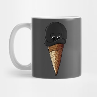 Ice Cream Black Cat Mug